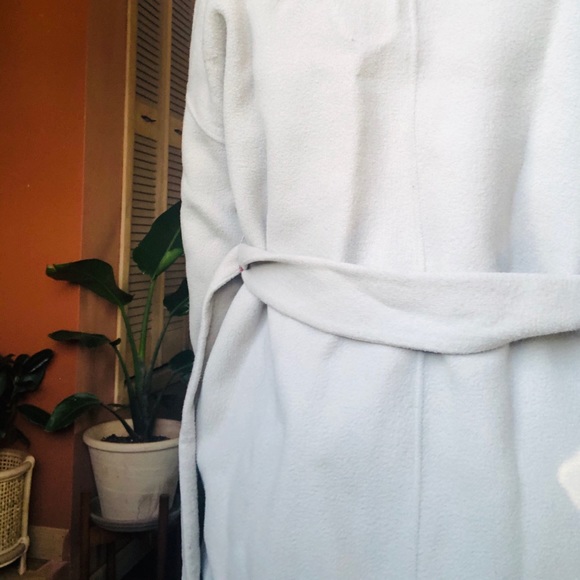 Baby Lavender Wool Duster Wrap Jacket - Picture 5 of 8